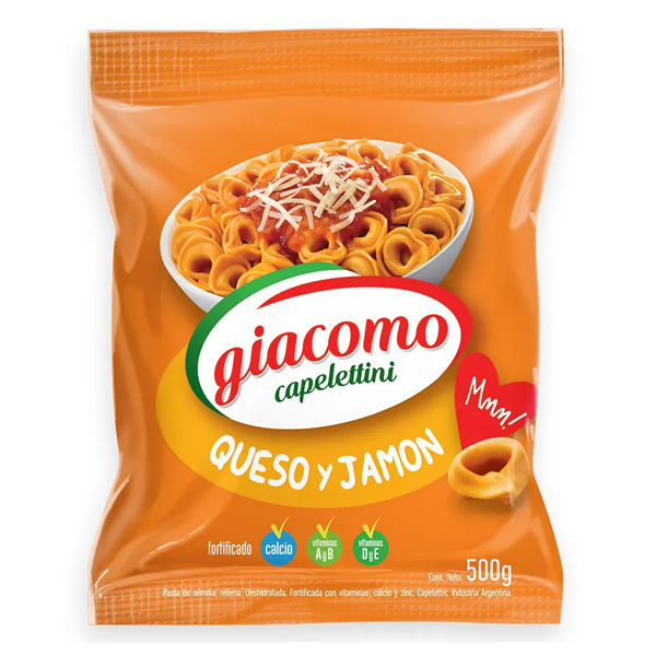 Giacomo Queso y Jamon con Vitaminas x 50*