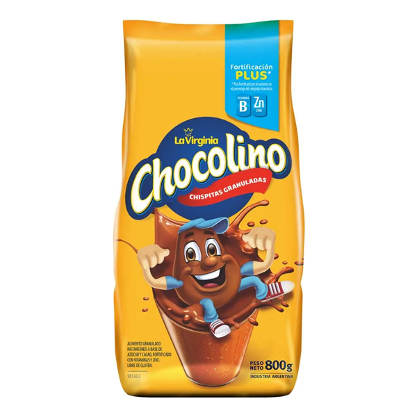 Chocolino Cacao Plus x 800 gr.(8)