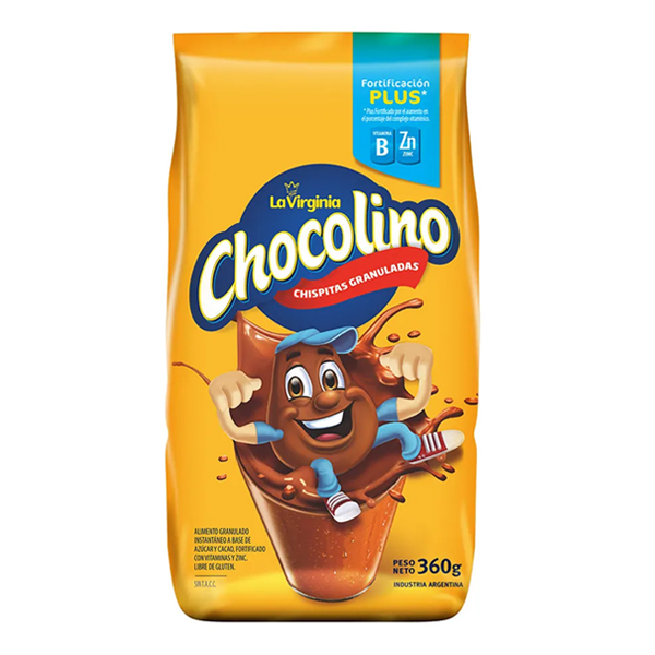 Chocolino Cacao Plus x 360 gr.