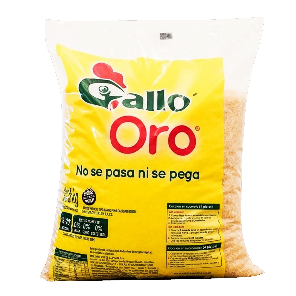 Arroz Gallo Oro x 5 Kg