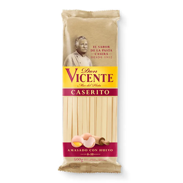 Fideos Caserito Don Vicente x 500g (20)