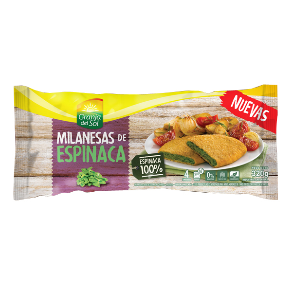 GDS Milanesa de Espinaca x 320 gr