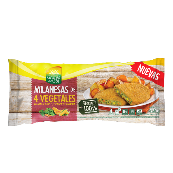 GDS Milanesa de 5 Vegetales x 320 gr