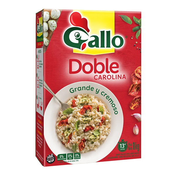 Arroz Gallo Doble Carolina x 500 gr (10)