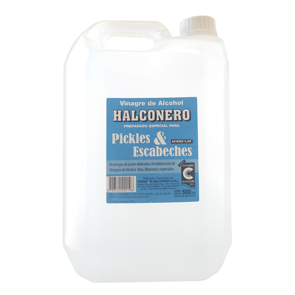 Vinagre de Alcohol x 5 lt. - Halconero (3)