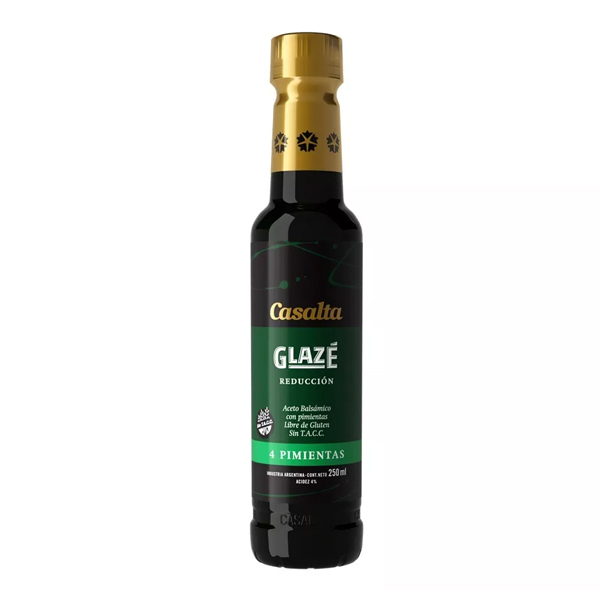 Glaze 4 Pimientas x 250 cc. (12)