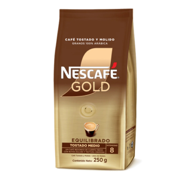 Nescafe Gold Equilibrado x 250 gr. (12)