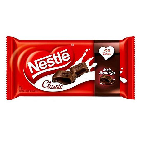 Choco Classic Medio Amargo x 90 gr. (16)