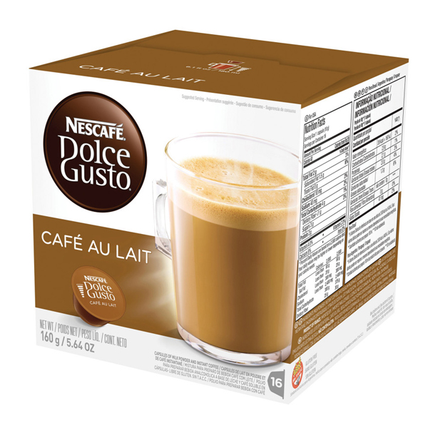 Nescafe Dolce Gusto Cafe c/leche x 10 cap. (6)