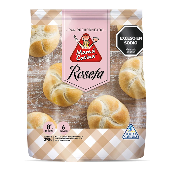 Roseta Mama Cocina x 6 u. - CAÑUELAS