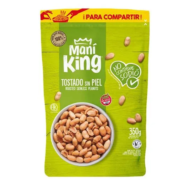 Mani King Tostado x 350 gr. Sin Sal - Sin Piel (20)