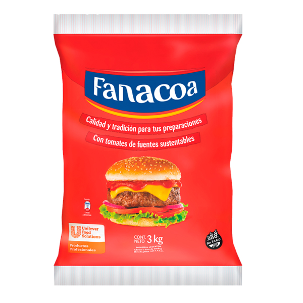 Ketchup Fanacoa x 3000 cc.