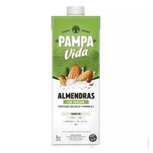Leche de Almendras s/azucar x 1 lt. - Pampa Vida (8)