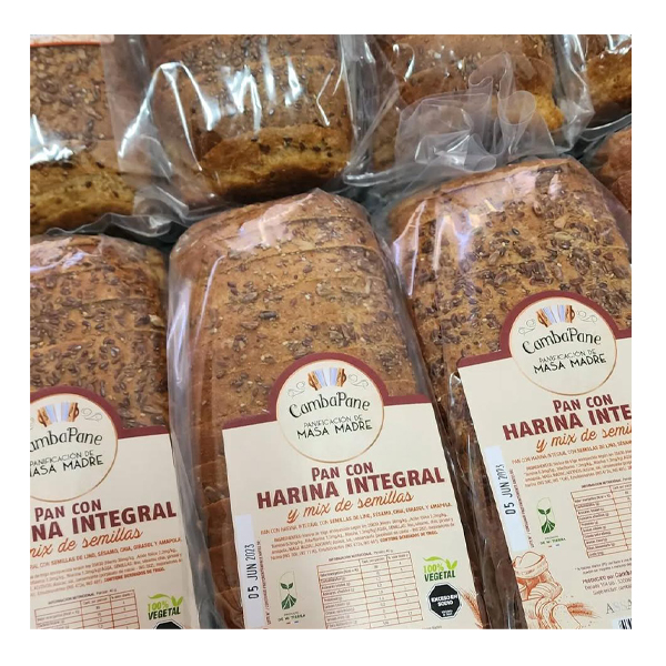 Pane de Campo c/semillas x 800gr. - Cambapane