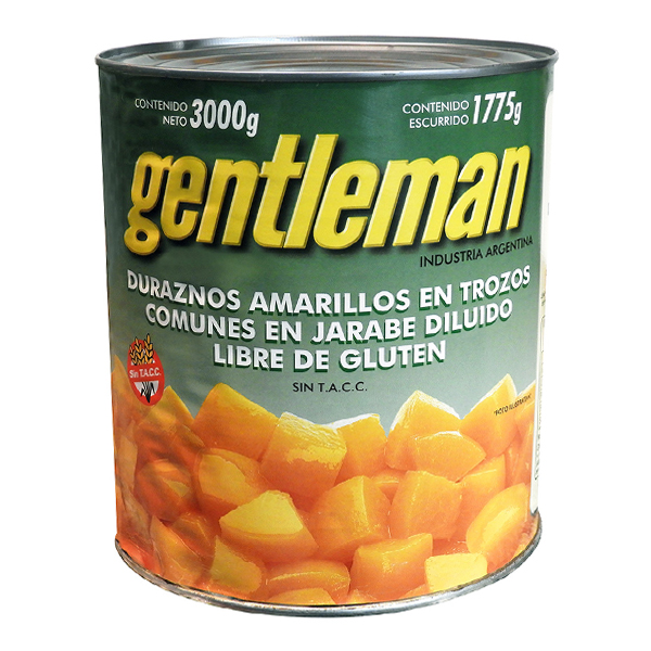 Duraznos en Mitades x 3000 gr. - Gentleman (6)