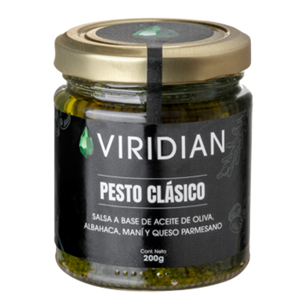 Pesto Clasico Frasco x 200 gr. - Viridian (12)