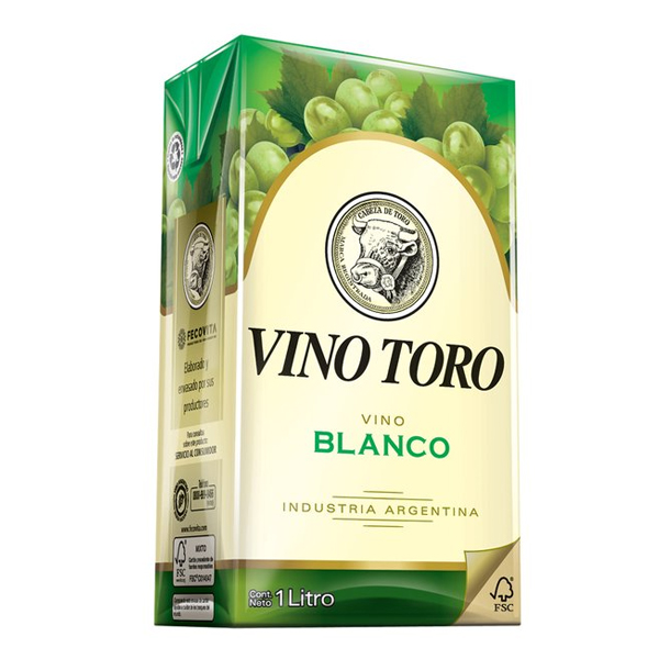 Vino Blanco Toro x 1lt. (12)