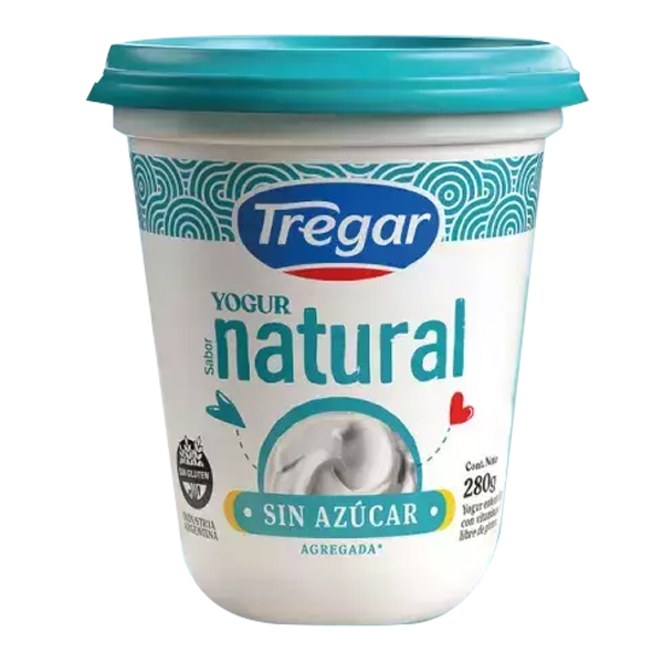 Yogur Natural Sin Azucar x 280 gr. - Treggar (12)