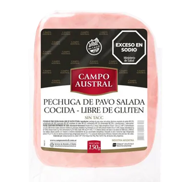 Pechuga de Pavo Fet. x 150 gr. - Campo Austral (10)