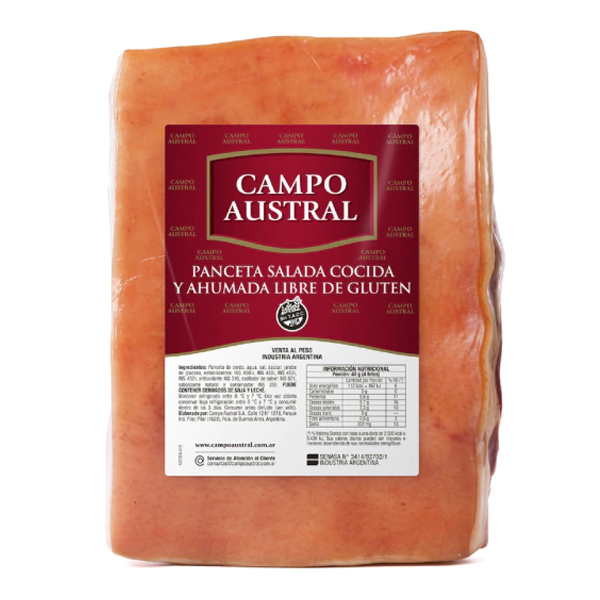 Panceta Ahumada x kg. (1.5 kg.) - Campo Austral (3)