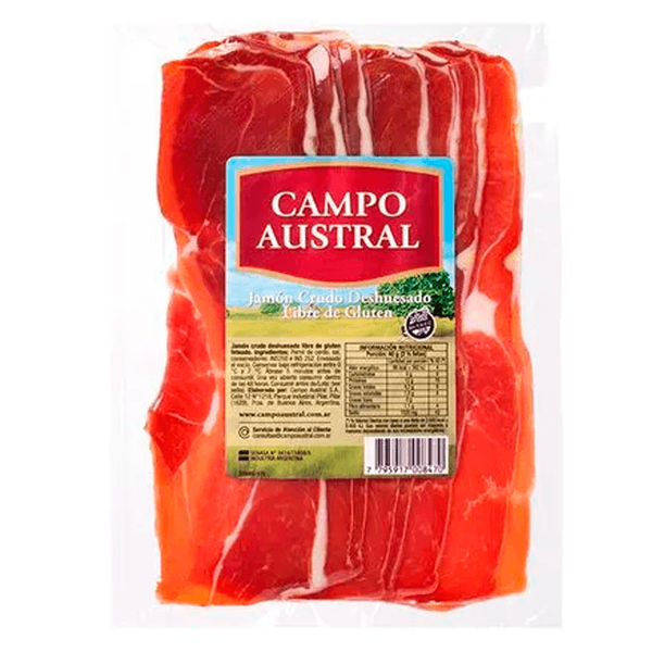 Jamon Crudo. Fet. a/v x 150 gr. - Campo Austral (10)