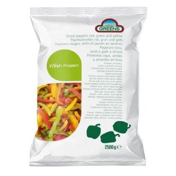 Pimiento Tricolor Tiras Cong. x 750gr.. - Greens (10)