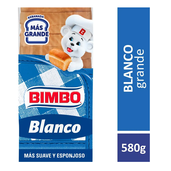 965246 - Pan Blanco 580g BIM