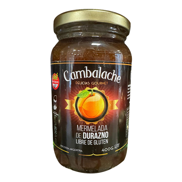 Mermelada Durazno x 400 gr - CAMBALACHE