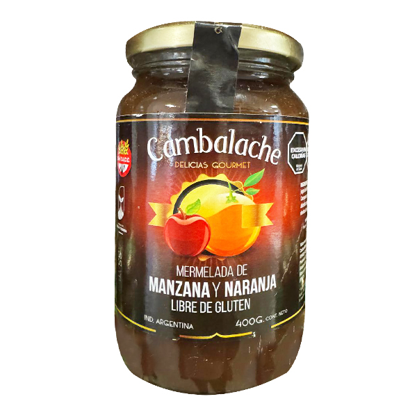 Mermelada Manzana c/ Naranja x 400 gr - CAMBALACHE