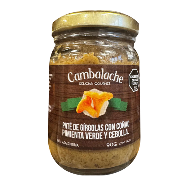 Pate de Girgolas Pimienta VERDE 90 gr. - CAMBALACHE