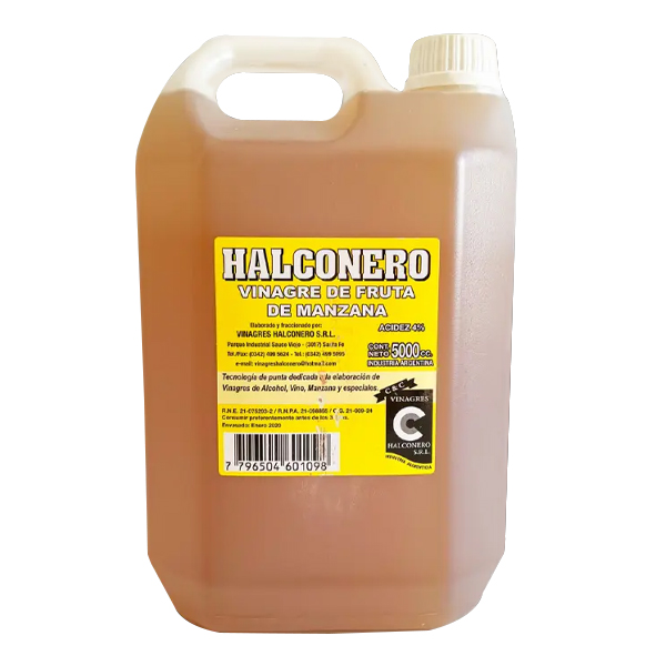 Vinagre de Manzana x 5 lt. - Halconero (3)