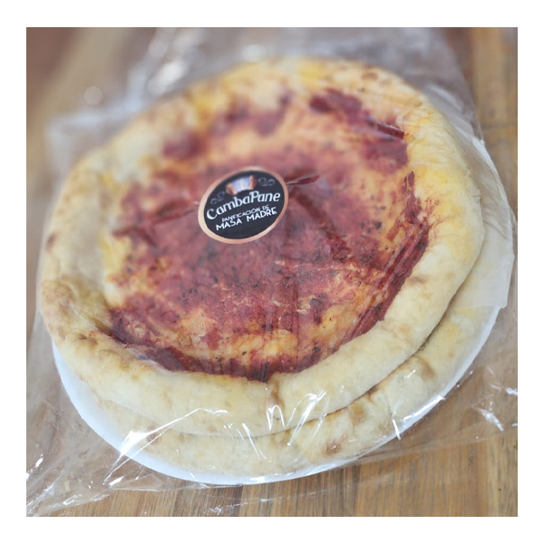 Pre Pizza Estilo Napolitana (2u) - Cambapane