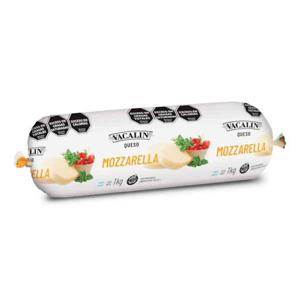 Mozzarella Cilindro x 1 kg. - Vacalin