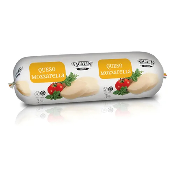 Mozzarella Cilindro x 3 kg. - Vacalin
