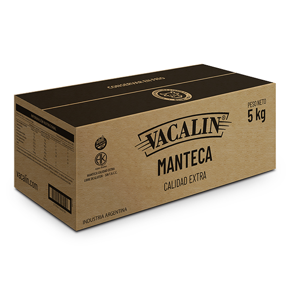 Manteca x 5 kg. - Vacalin