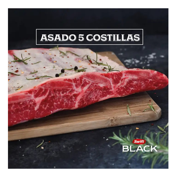 Asado 5 C Congelado x kg. - Swift Black