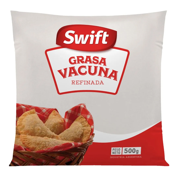Grasa Vacuna Refinada x 500 gr. - Swift (10)