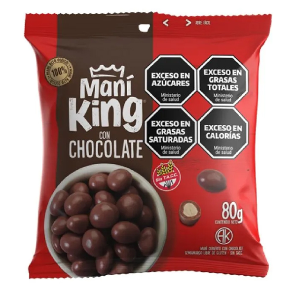 Mani King Mani con Chocolate x 80 gr. (20)