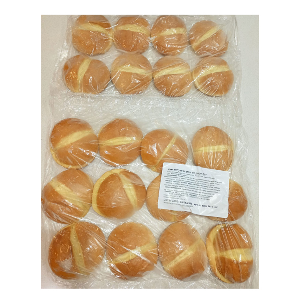 Pan Hamb. Pan Papa Cong. Caja X 40 u.