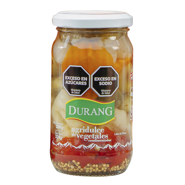 Agridulce de Vegetales Cond. FR x 200 gr. (6) - Durang