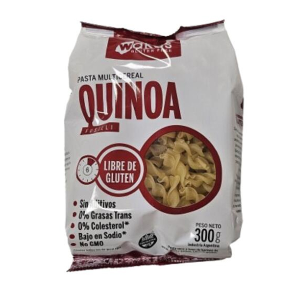 Pasta Multicereal QUINOA Penne Rigate x 300gr. - Wakas