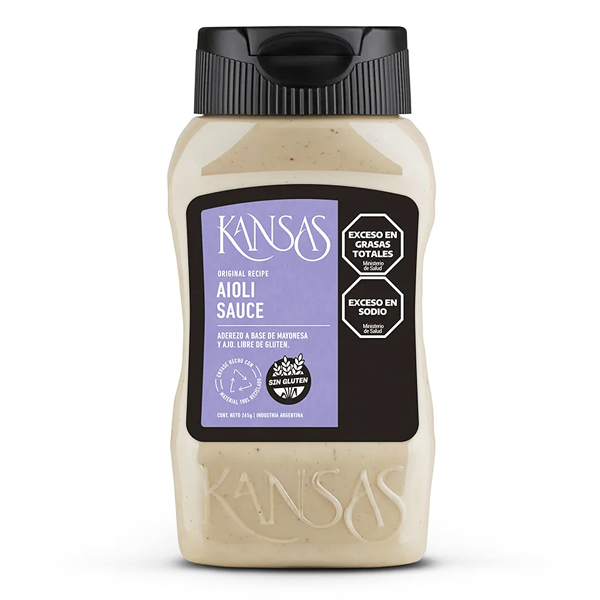 Salsa Aioli x 265 gr. - KANSAS (12)