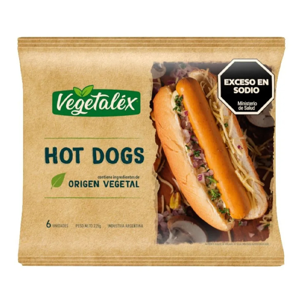 Hot Dog 100% Vegetal x 225gr. - Vegetalex (30)