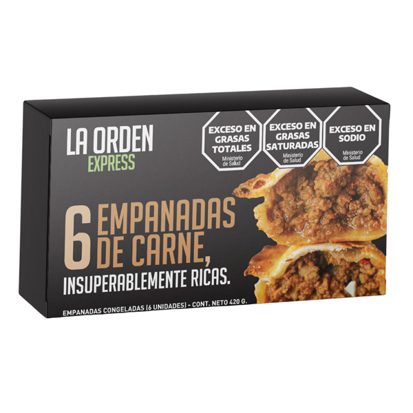 Empanadas Express Carne x 6u - La Orden